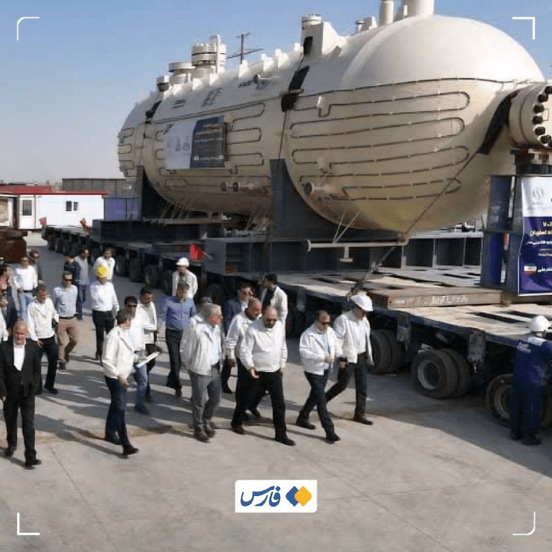 مهندسان ایرانی، مخزن ۵۳۰ تنی نیمه‌تمام پالایشگاه اصفهان را تکمیل کردند