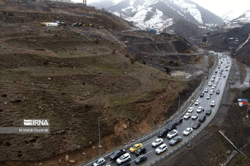جاده چالوس و آزادراه تهران - شمال یک‌طرفه می‌شود