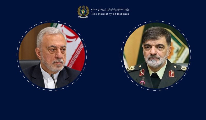 دیدار وزیر پیشنهادی دفاع با فرمانده‌کل انتظامی