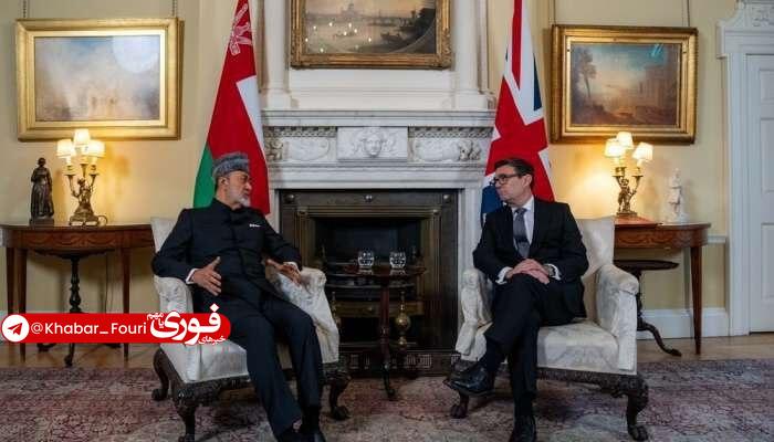 رهبران انگلیس و عمان بر تداوم دیپلماسی منطقه‌ای تأکید کردند