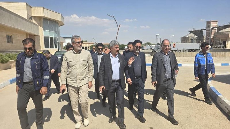 بازدید مدیرعامل ایرنا از بزرگ‌ترین تصفیه‌خانه فاضلاب جنوب کشور
