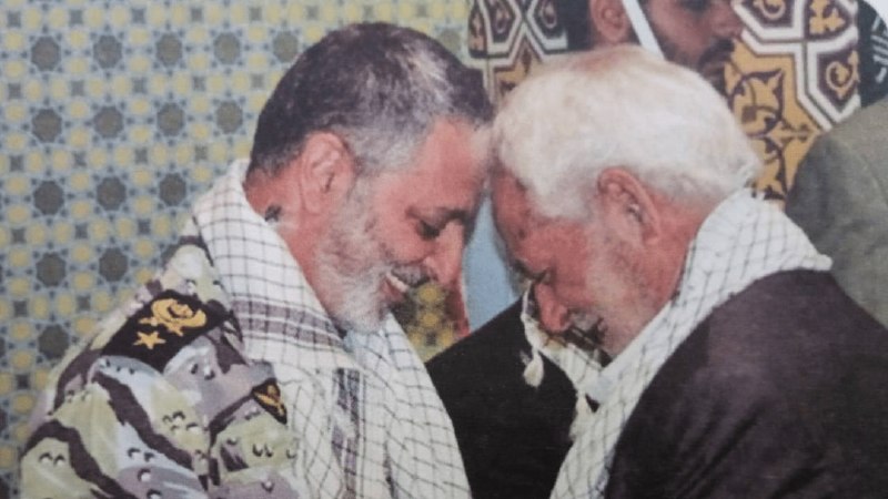 پدر شهید سپهبد موسوی به فرزند شهیدش پیوست