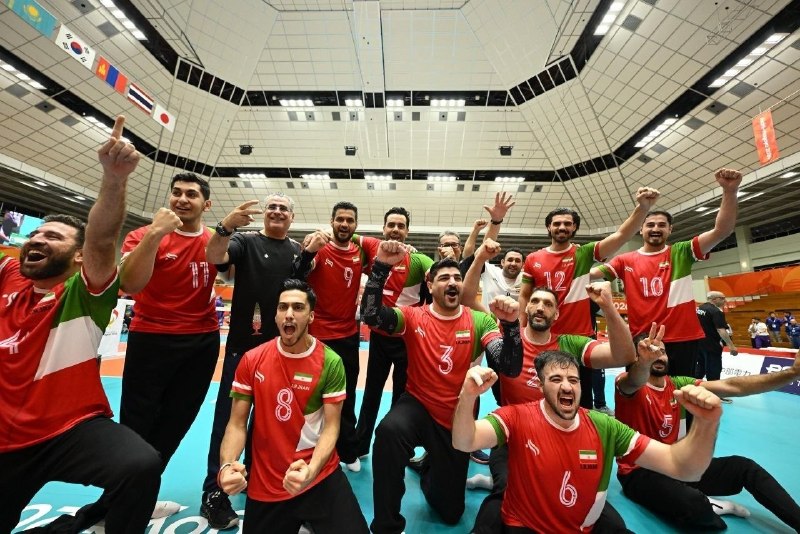 تیم ملی والیبال نشسته ایران قهرمان پاراآسیایی ناگویا شد