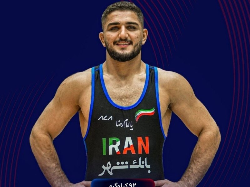 ابوالفضل رحمانی به مدال طلای کشتی آزاد امیدهای جهان رسید