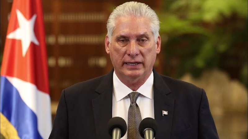 رئیس جمهوری کوبا حکم بازداشت رائول کاسترو توسط آمریکا را محکوم کرد