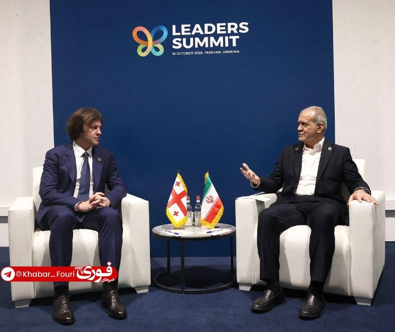 دیدار رئیس‌جمهور با نخست‌وزیر گرجستان