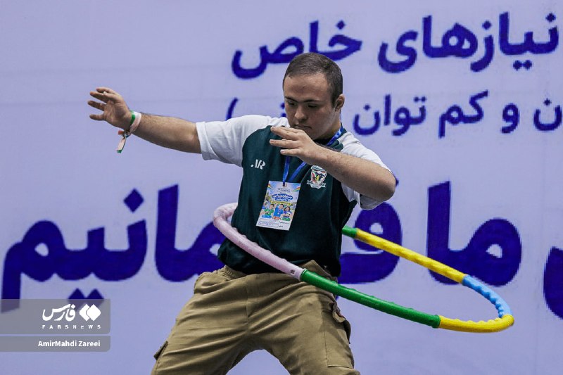 جشنواره ورزشی «ما قهرمانیم» ویژه‌ی افراد با نیازهای خاص در قزوین برگزار شد
