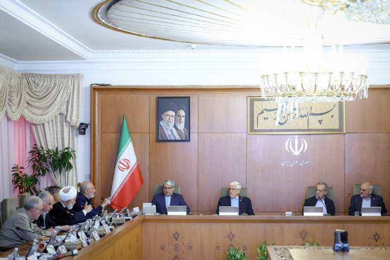 جلسه هیئت دولت با ریاست پزشکیان برگزار شد