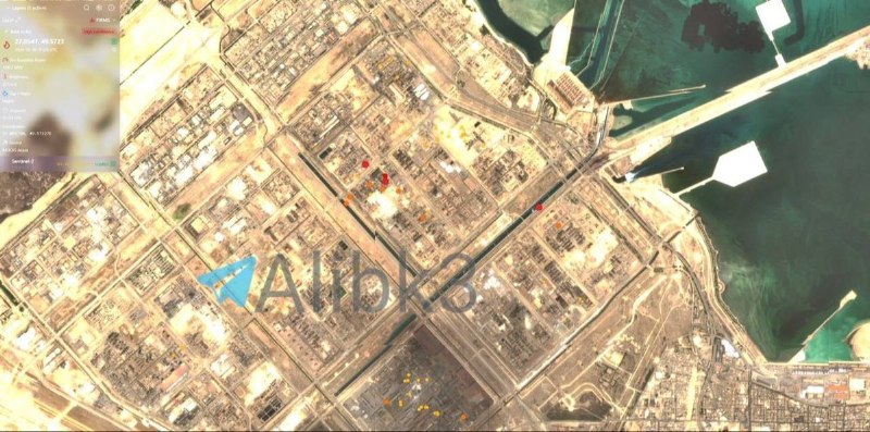 تصاویر ماهواره‌ای حمله به پتروشیمی جبیل عربستان را تأیید کرد