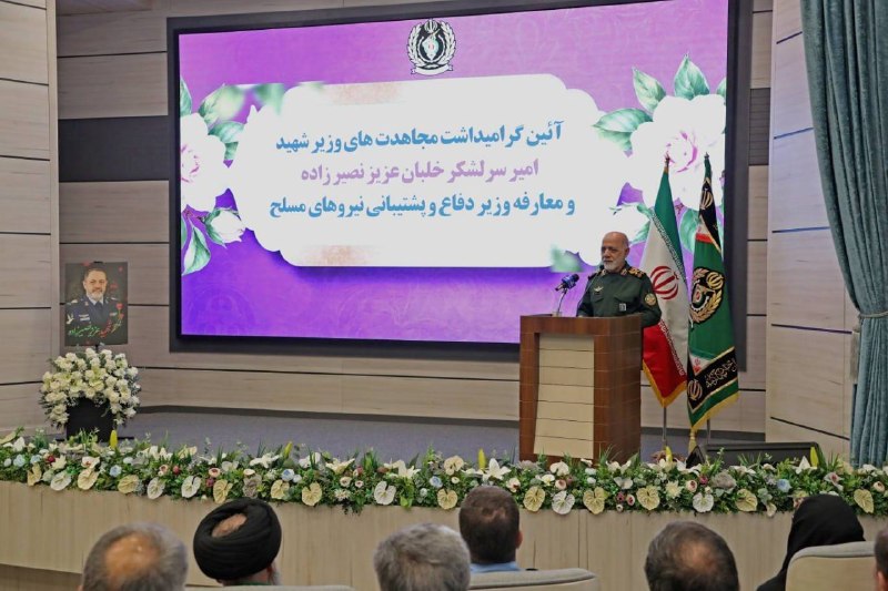 معارفه وزیر جدید دفاع برگزار شد