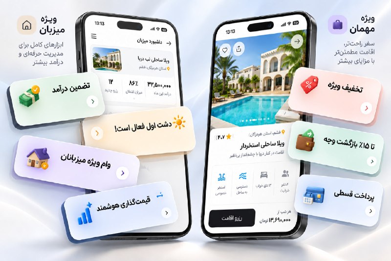 جاباما؛ تحول در رزرو اقامتگاه و توسعه پرداخت اقساطی