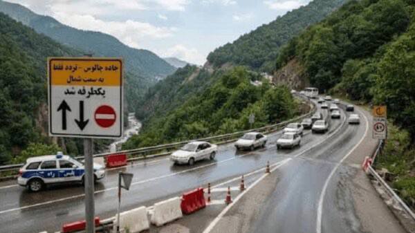 ترافیک روان در محورهای اصلی کشور