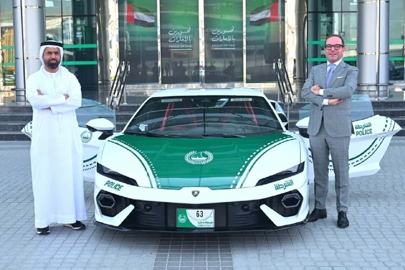 لامبورگینی ۹۲۰ اسب‌بخاری به ناوگان پلیس دبی پیوست