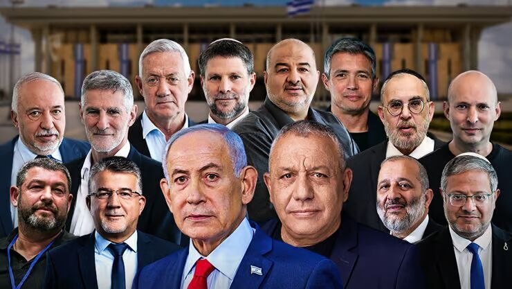 نظرسنجی‌های انتخاباتی اسرائیل از پیشتازی رقبای نتانیاهو خبر می‌دهند