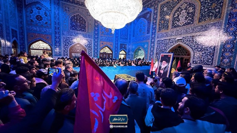 برپایی عزای فاطمیه در مزار امام خمینی؛ نخستین بار بدون حضور رهبر